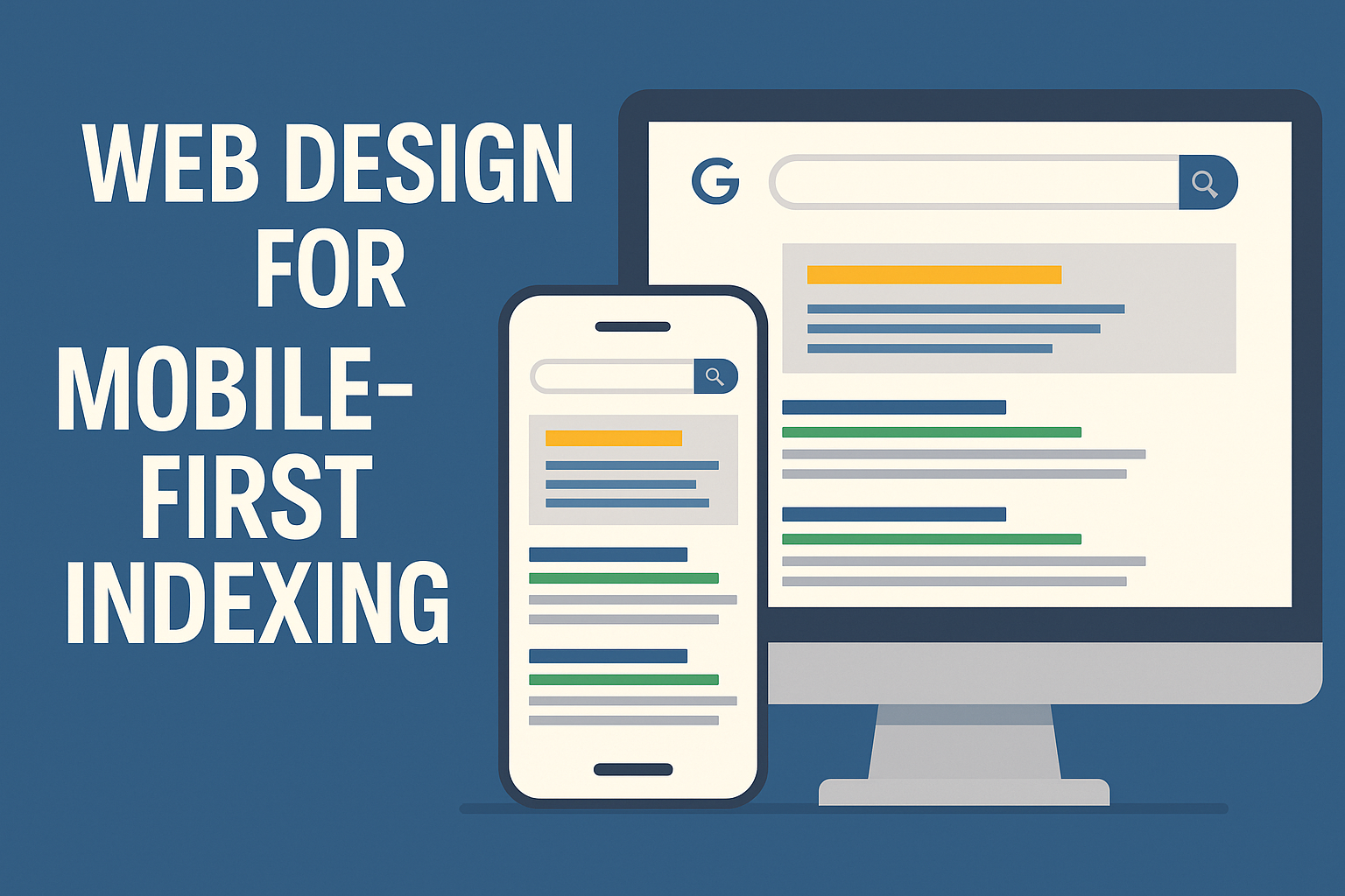 Web Design for Mobile First Indexing